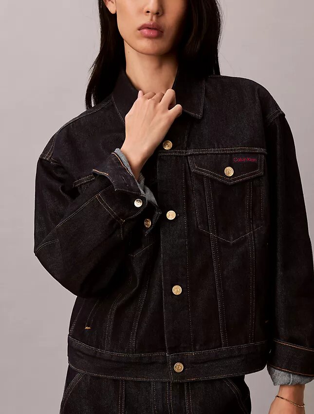 Lunar New Year Denim Trucker Jacket Lunar New Year Denim Trucker Jacket