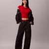 Lunar New Year Emblem Logo Crop T-Shirt Lunar New Year Emblem Logo Crop T-Shirt