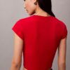 Lunar New Year Emblem Logo Crop T-Shirt Lunar New Year Emblem Logo Crop T-Shirt