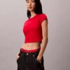 Lunar New Year Emblem Logo Crop T-Shirt Lunar New Year Emblem Logo Crop T-Shirt