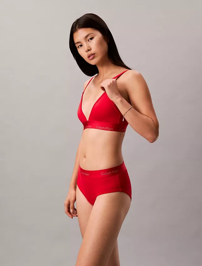 Lunar New Year Lightly Lined Triangle Bralette Lunar New Year Lightly Lined Triangle Bralette