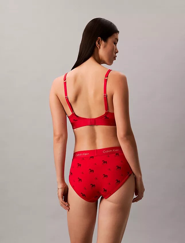 Lunar New Year Lightly Lined Triangle Bralette Lunar New Year Lightly Lined Triangle Bralette