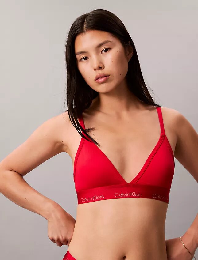 Lunar New Year Lightly Lined Triangle Bralette Lunar New Year Lightly Lined Triangle Bralette