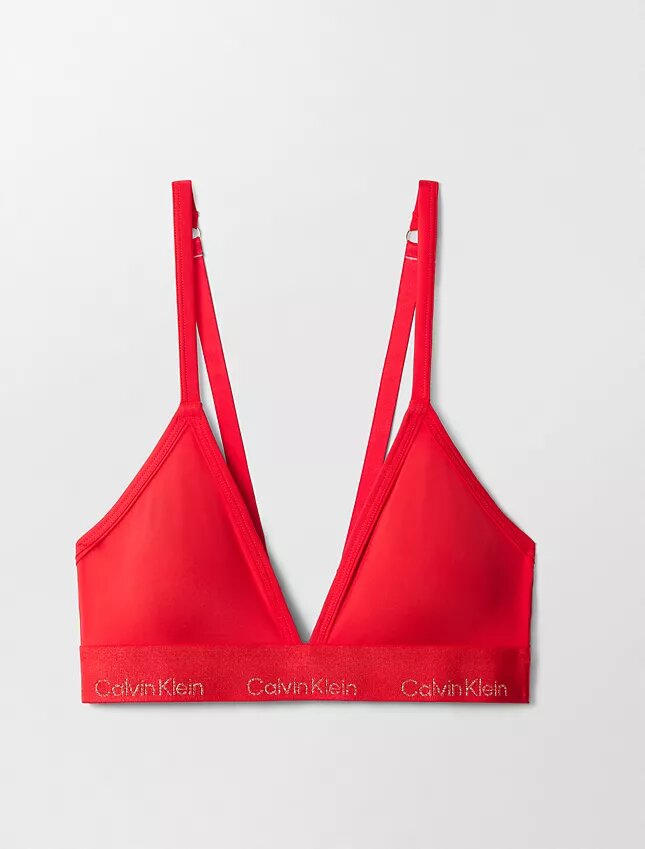 Lunar New Year Lightly Lined Triangle Bralette Lunar New Year Lightly Lined Triangle Bralette