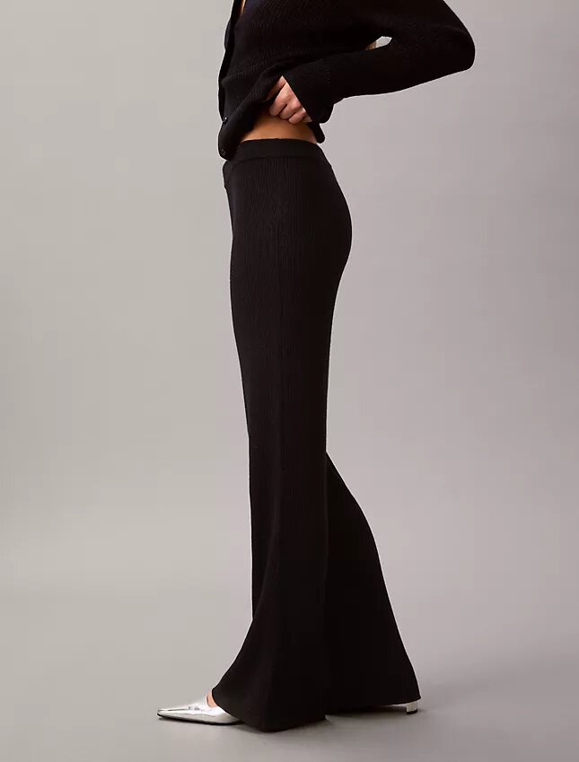 Lurex Merino Wool Blend Flared Pants Lurex Merino Wool Blend Flared Pants
