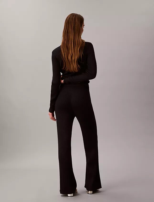 Lurex Merino Wool Blend Flared Pants Lurex Merino Wool Blend Flared Pants
