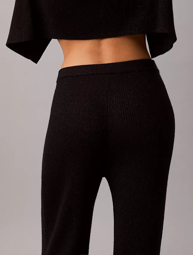 Lurex Merino Wool Blend Flared Pants Lurex Merino Wool Blend Flared Pants