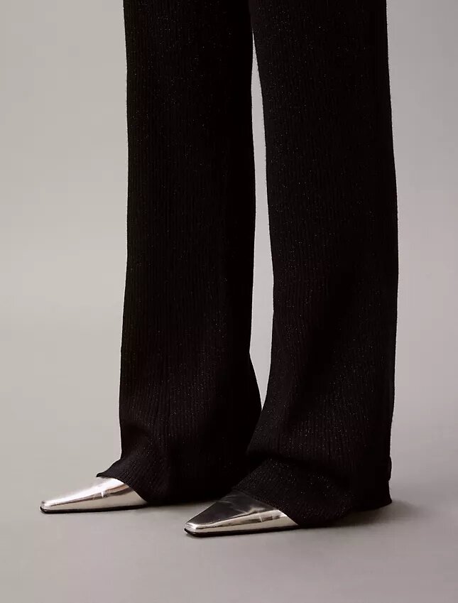 Lurex Merino Wool Blend Flared Pants Lurex Merino Wool Blend Flared Pants