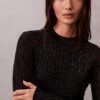 Lurex Merino Wool Blend Mini Sweater Dress
