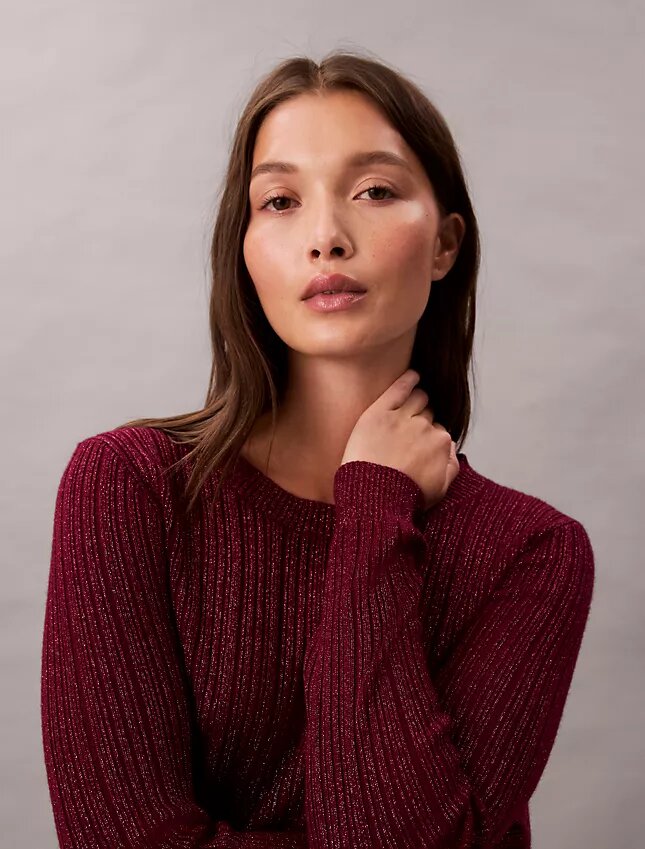 Lurex Merino Wool Blend Sweater Lurex Merino Wool Blend Sweater