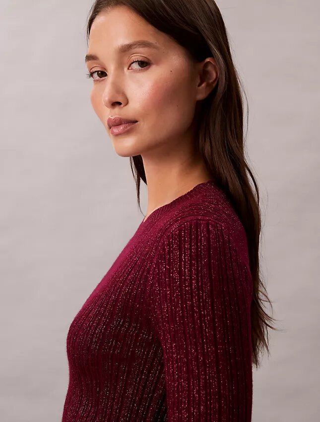 Lurex Merino Wool Blend Sweater Lurex Merino Wool Blend Sweater