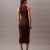 Lurex Midi Dress
