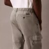 Lyocell Blend Garment Washed Straight Leg Cargo Pants Lyocell Blend Garment Washed Straight Leg Cargo Pants