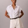 Lyocell Button-Down Shirt