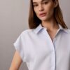 Lyocell Button-Down Shirt