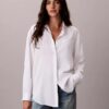 Lyocell Roll Tab Button-Down Shirt Lyocell Roll Tab Button-Down Shirt