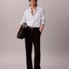 Lyocell Roll Tab Button-Down Shirt Lyocell Roll Tab Button-Down Shirt