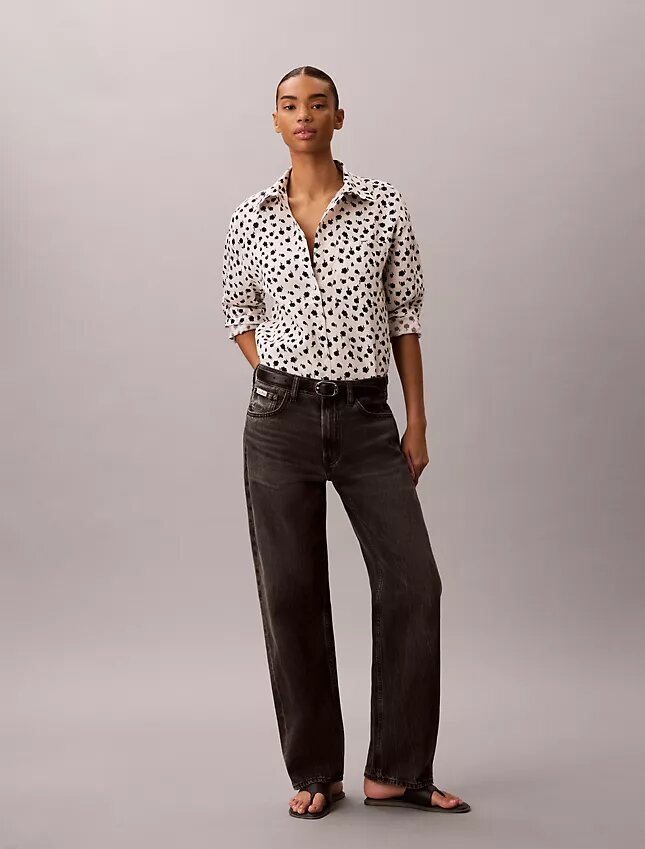 Lyocell Roll Tab Button-Down Shirt Lyocell Roll Tab Button-Down Shirt