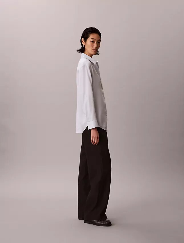 Lyocell Roll Tab Button-Down Shirt Lyocell Roll Tab Button-Down Shirt