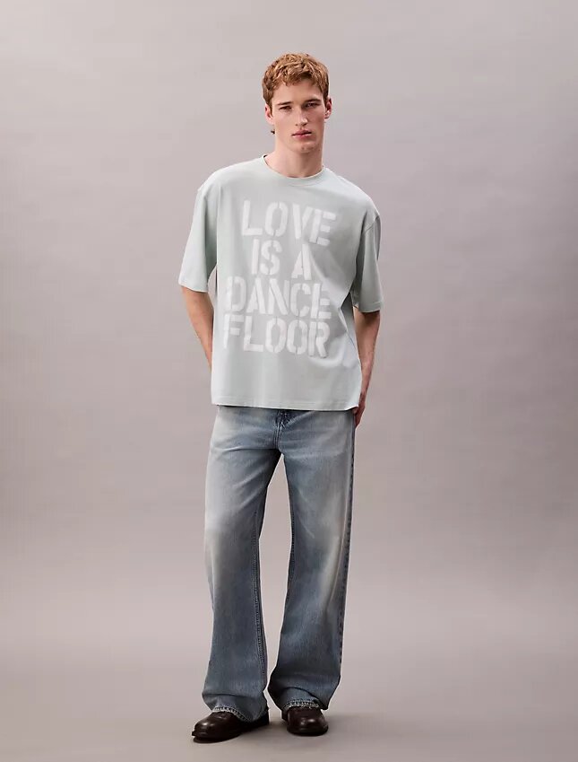 Marc Hundley Pride Love is a Dance Floor Relaxed T-Shirt Marc Hundley Pride Love is a Dance Floor Relaxed T-Shirt