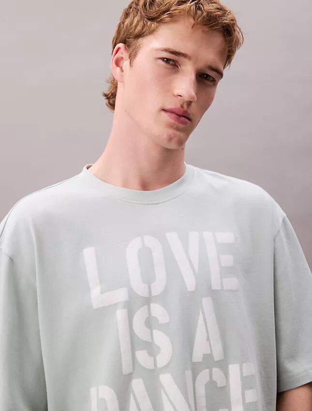 Marc Hundley Pride Love is a Dance Floor Relaxed T-Shirt Marc Hundley Pride Love is a Dance Floor Relaxed T-Shirt