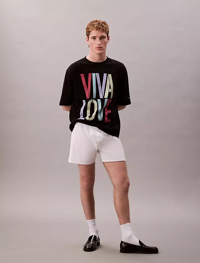 Marc Hundley Pride Viva Love Relaxed T-Shirt Marc Hundley Pride Viva Love Relaxed T-Shirt