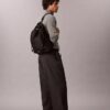 Matte Nylon Drawstring Backpack Matte Nylon Drawstring Backpack
