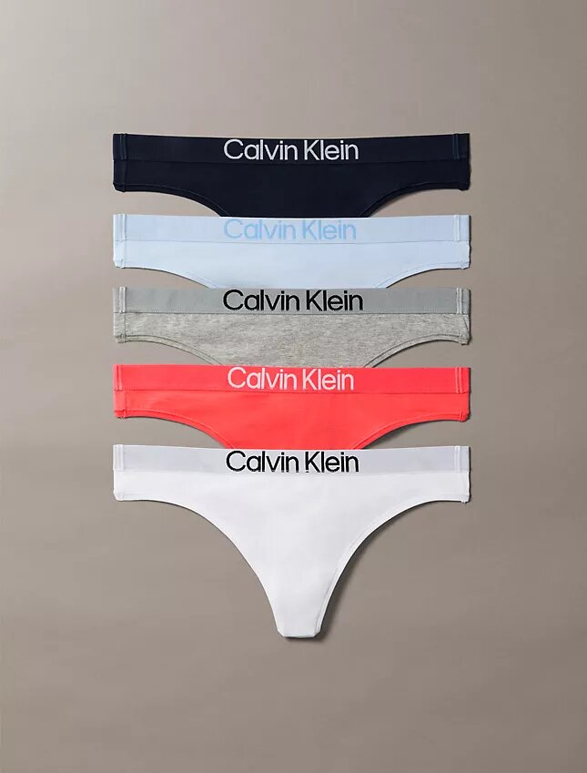 Maximum Cotton 5-Pack Thong Maximum Cotton 5-Pack Thong