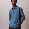 Melange Flannel Relaxed Button-Down Shirt Melange Flannel Relaxed Button-Down Shirt