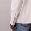 Melange Flannel Relaxed Button-Down Shirt