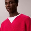 Merino Wool Blend Relaxed V-Neck Sweater Merino Wool Blend Relaxed V-Neck Sweater