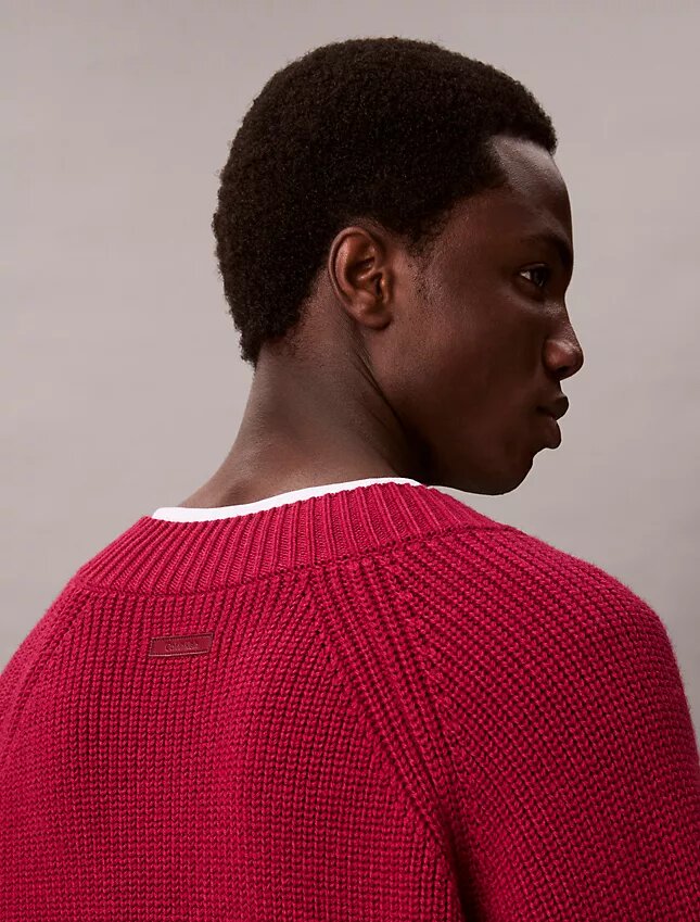 Merino Wool Blend Relaxed V-Neck Sweater Merino Wool Blend Relaxed V-Neck Sweater