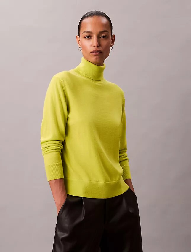 Merino Wool Classic Turtleneck Sweater Merino Wool Classic Turtleneck Sweater