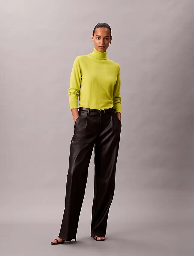 Merino Wool Classic Turtleneck Sweater Merino Wool Classic Turtleneck Sweater