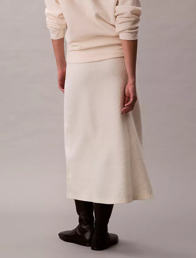 Merino Wool Midi Skirt Merino Wool Midi Skirt