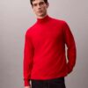 Merino Wool Mock Neck Sweater Merino Wool Mock Neck Sweater