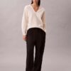 Merino Wool Relaxed V-Neck Sweater Merino Wool Relaxed V-Neck Sweater