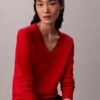 Merino Wool V-Neck Sweater Merino Wool V-Neck Sweater