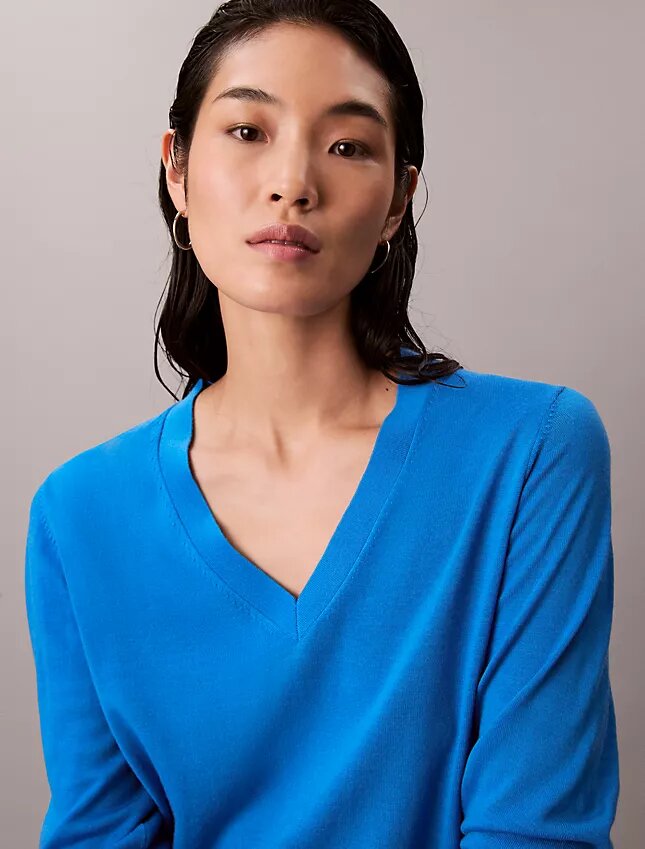 Merino Wool V-Neck Sweater Merino Wool V-Neck Sweater