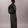 Mesh Front Round Backpack