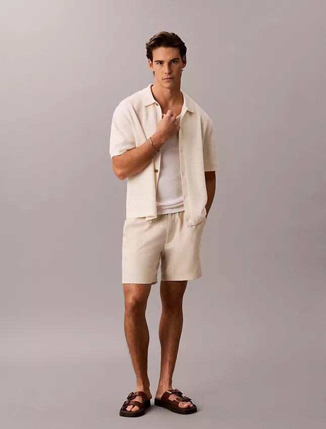 Mesh Stitch Button-Down Sweater Mesh Stitch Button-Down Sweater