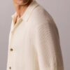 Mesh Stitch Button-Down Sweater Mesh Stitch Button-Down Sweater