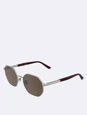 Metal Modified Rectangle Sunglasses