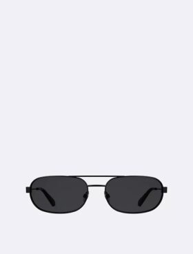 Metal Oval Sunglasses