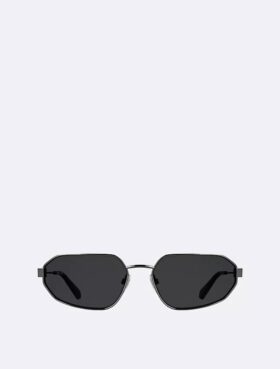 Metal Slim Modified Rectangle Sunglasses Metal Slim Modified Rectangle Sunglasses