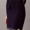 Micro Cable Knit Mini Skirt