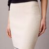 Micro Cable Knit Mini Skirt