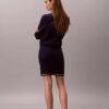 Micro Cable Knit Mini Skirt