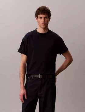 Micro Logo Graphic Relaxed T-Shirt