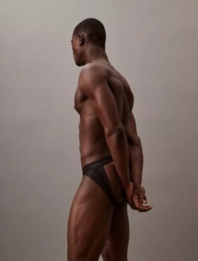 Microfiber Lace Jock Strap